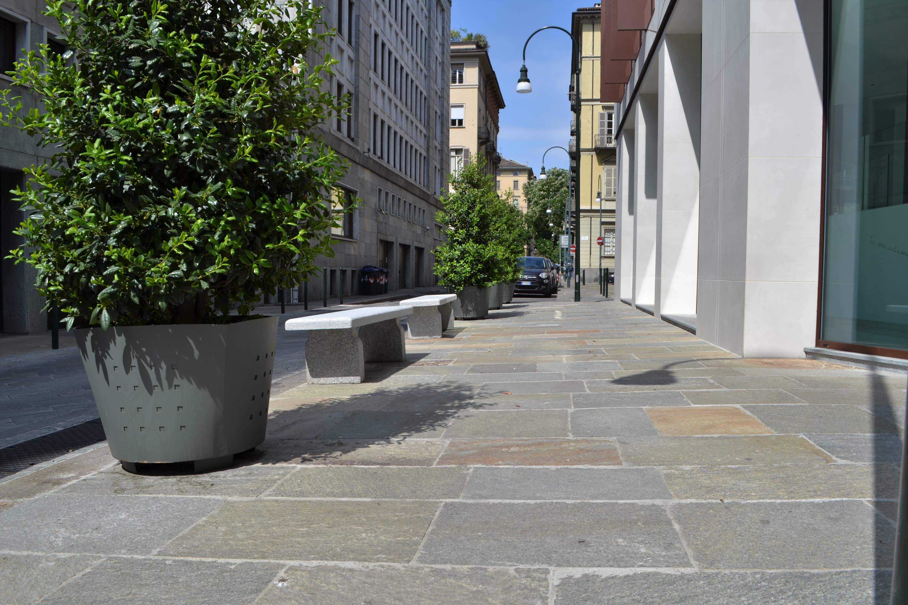 Luserna Gneis - Bodenplatte