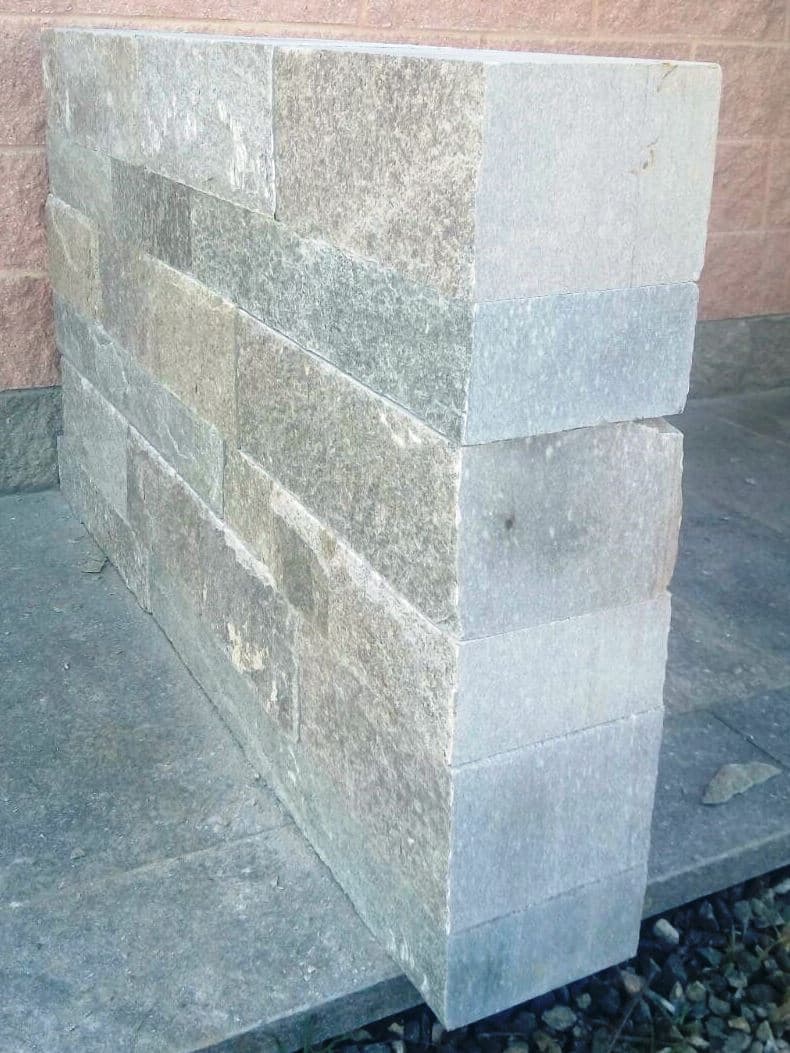 Luserna Gneis - Mauerstein