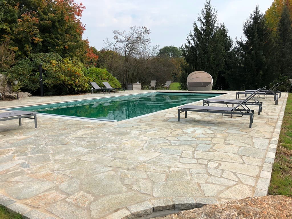 Luserna Gneis - Polygonal Platte