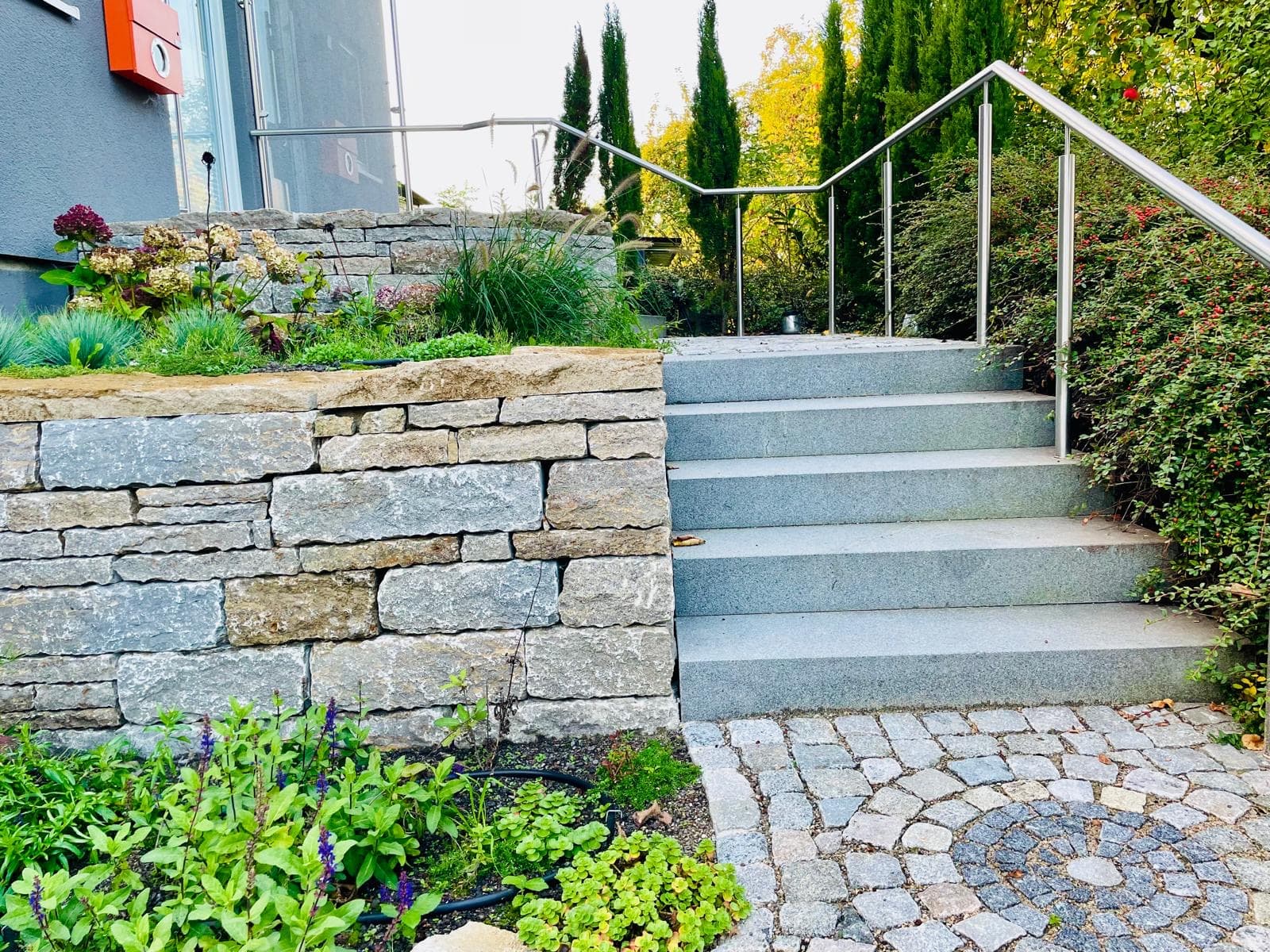 Muschelkalk Mauerstein