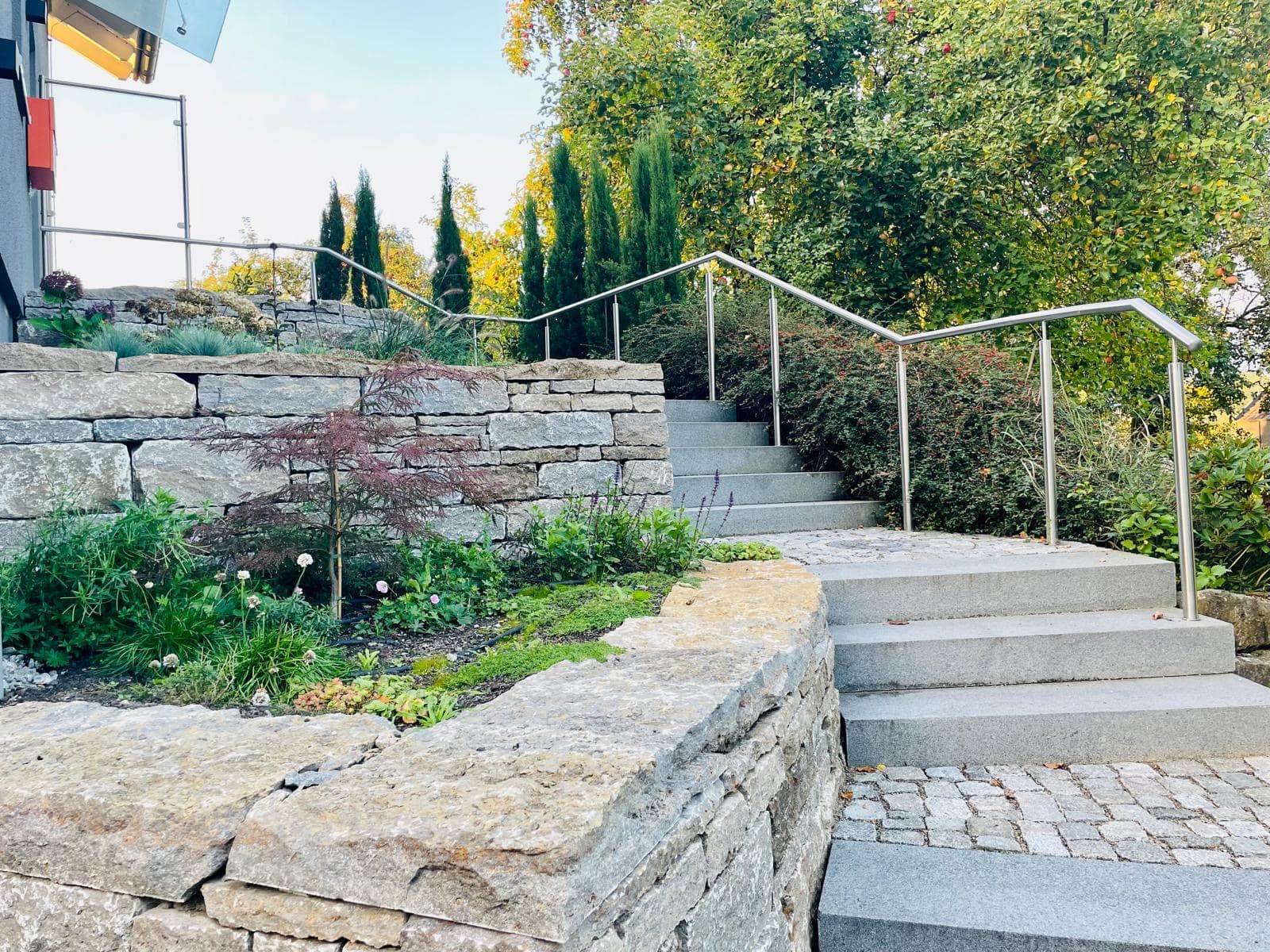 Muschelkalk Mauerstein