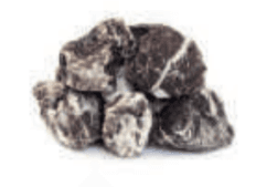 Marmorsplitt Anthrazit-weiß