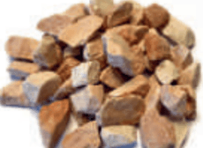 Marmorsplitt Rosa-corallo