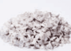 Marmorsplitt Wolken-weiß