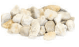 Quarzkies, Weiß-bunt